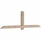 Ekena Millwork Eugene Smooth Timber Gable Bracket, Douglas Fir, 84"W x 24"H x 3 1/2"D x 3 1/2"F, 7/12 Pitch GBW084X24X0404EUG00SDF - alternate 4
